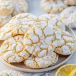 Meyer Lemon Crinkle Cookies