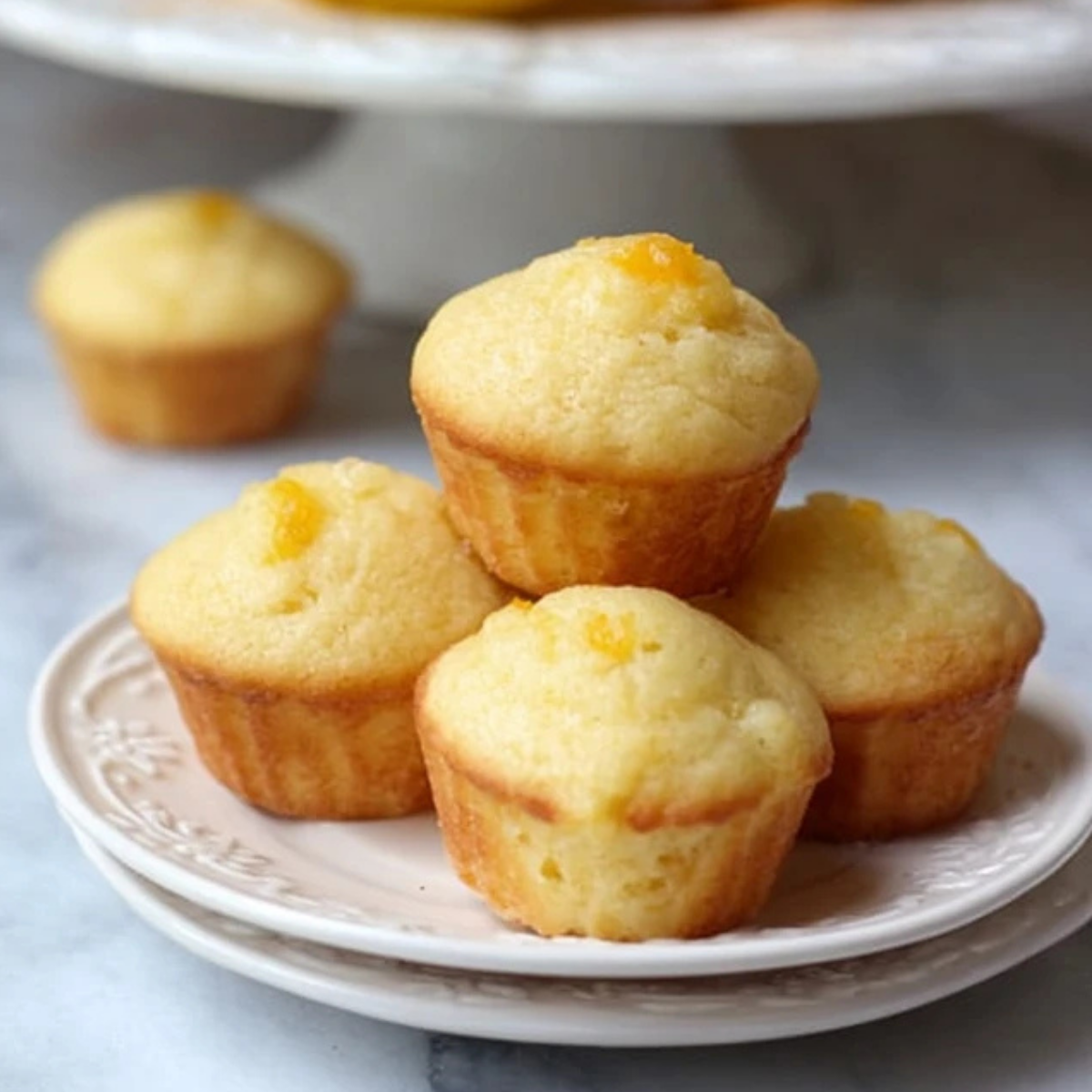 Meyer Lemon Mini Muffins