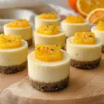 Mini Orange Cheesecakes