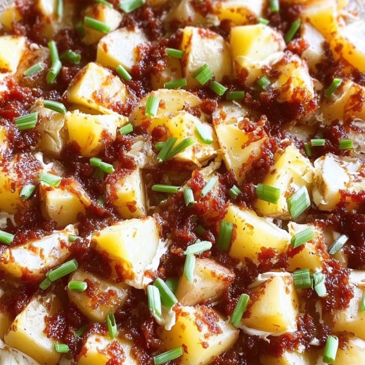 Mississippi Mud Potatoes