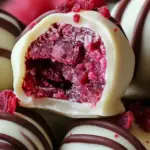 Raspberry Cheesecake Truffles
