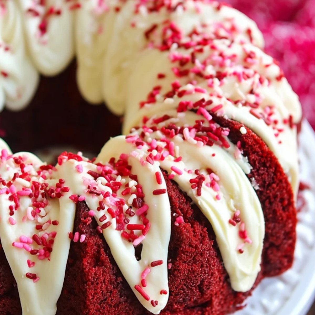 Red Velvet Cream Cheese Bundt Cake (1)