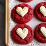 Red Velvet Sugar Cookies