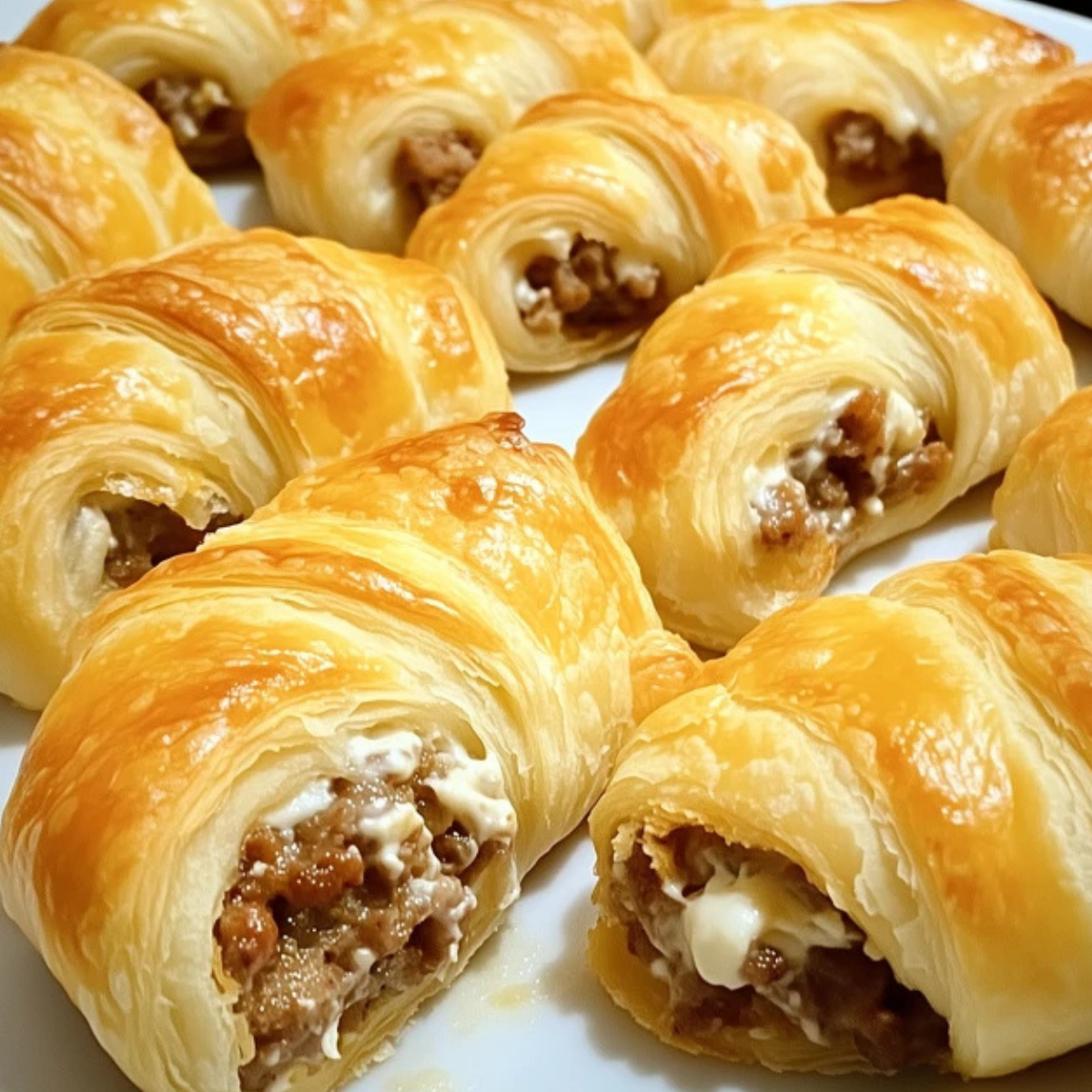 Sausage Cream Cheese Crescents