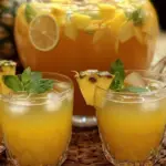 Tropical Pineapple Lemonade Punch