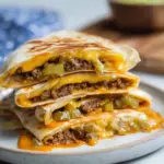 Cheeseburger Quesadillas