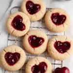 Cherry Thumbprint Cookies