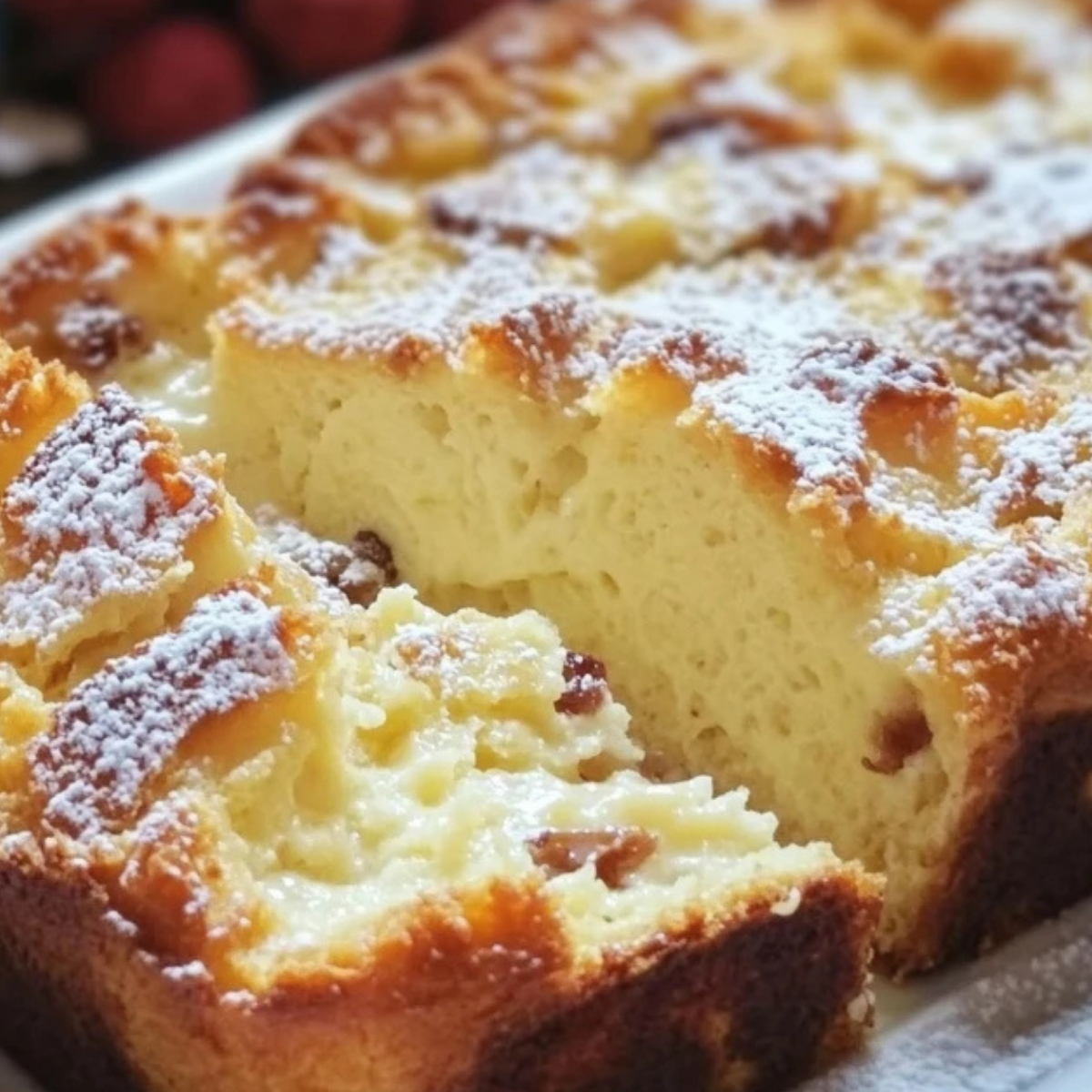 Fluffy Bread Pudding