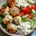 Greek Chicken Meatballs