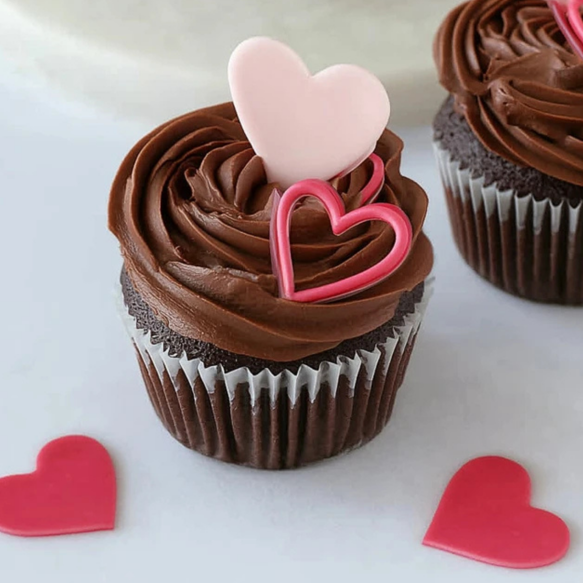 Heart Accents for Cupcakes