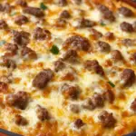 Hot Sausage Beer Cheese Dip