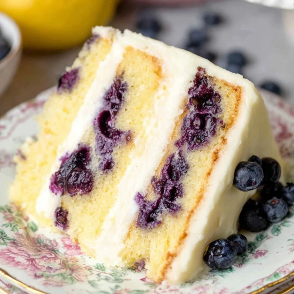 Lemon Blueberry Cake