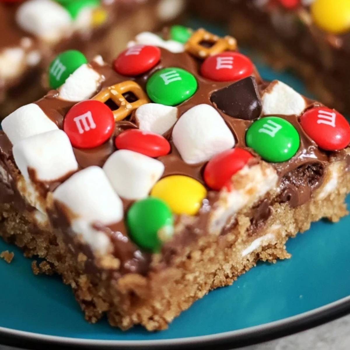M&M Marshmallow Dream Bars