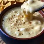 Mexican Restaurant Style White Cheese Dip