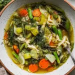 One Pot Spring Vegetable Soup