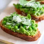 Pea Bruschetta