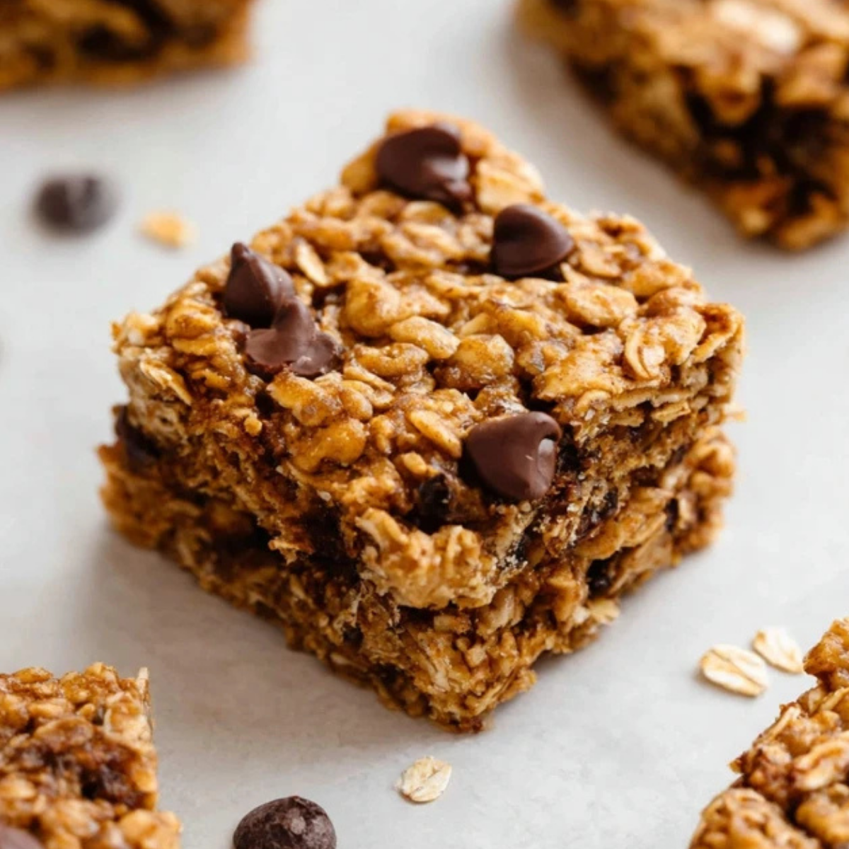 Peanut Butter Banana Oatmeal Bars