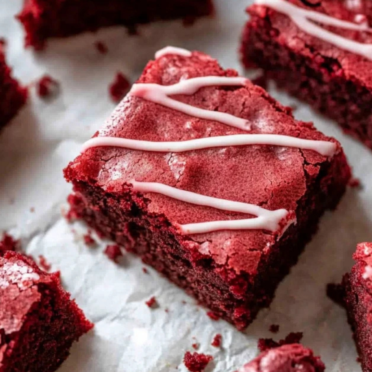 Red Velvet Brownies
