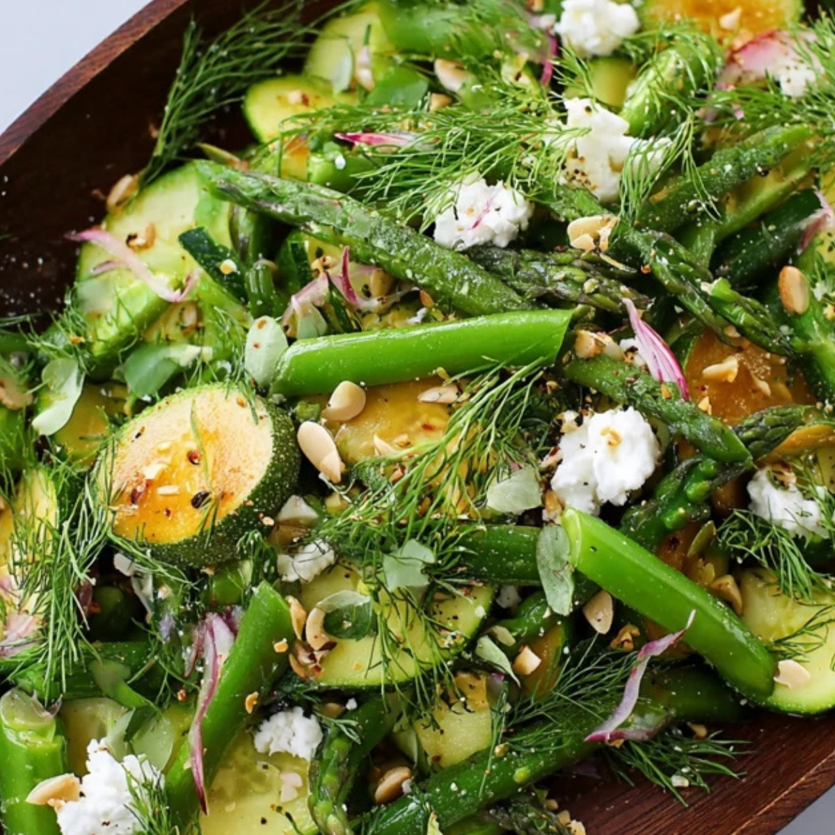 Sautéed Spring Vegetable Salad