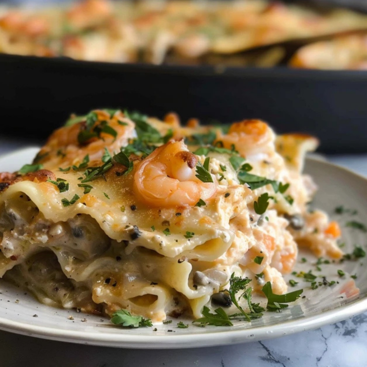 Seafood Lasagna