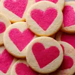 Slice and Bake Heart Cookies