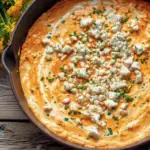 Stovetop Buffalo Chicken Dip