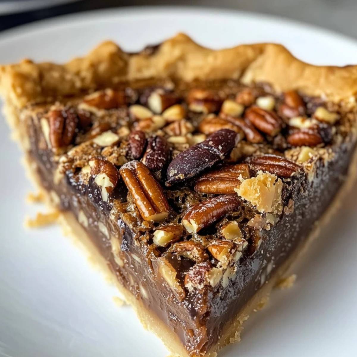 Toffee Chocolate Pecan Pie