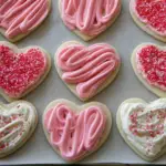 Valentine Sugar Cookies