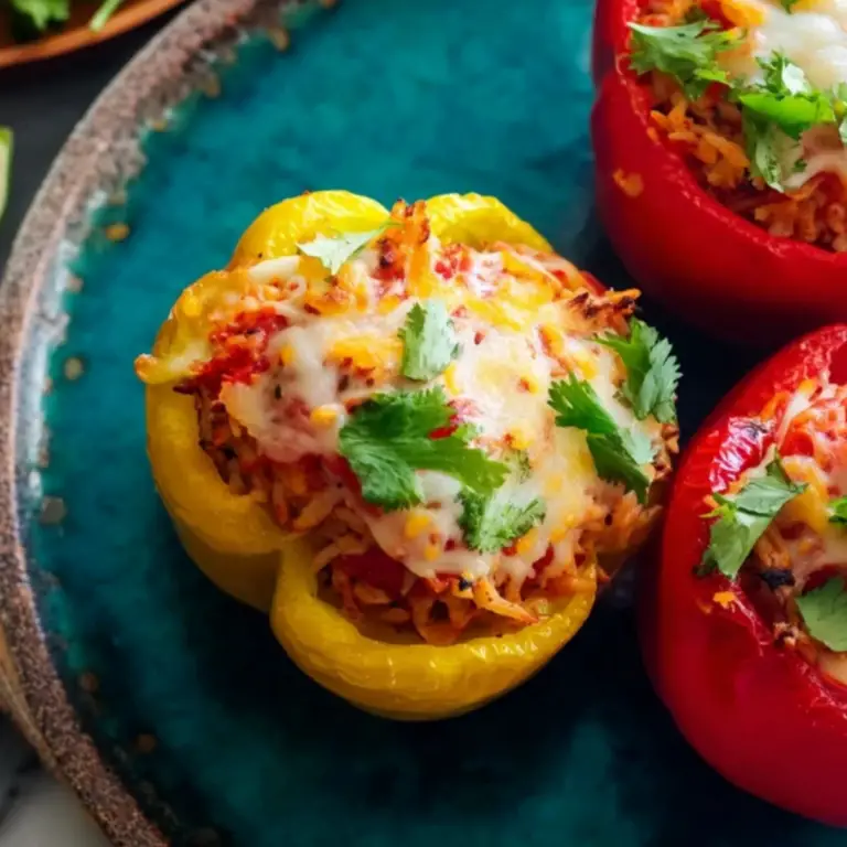 Vegetarian Stuffed Peppers – Best Ever Flavor Combo - recipe maestro