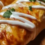 Baked Chicken Chimichangas