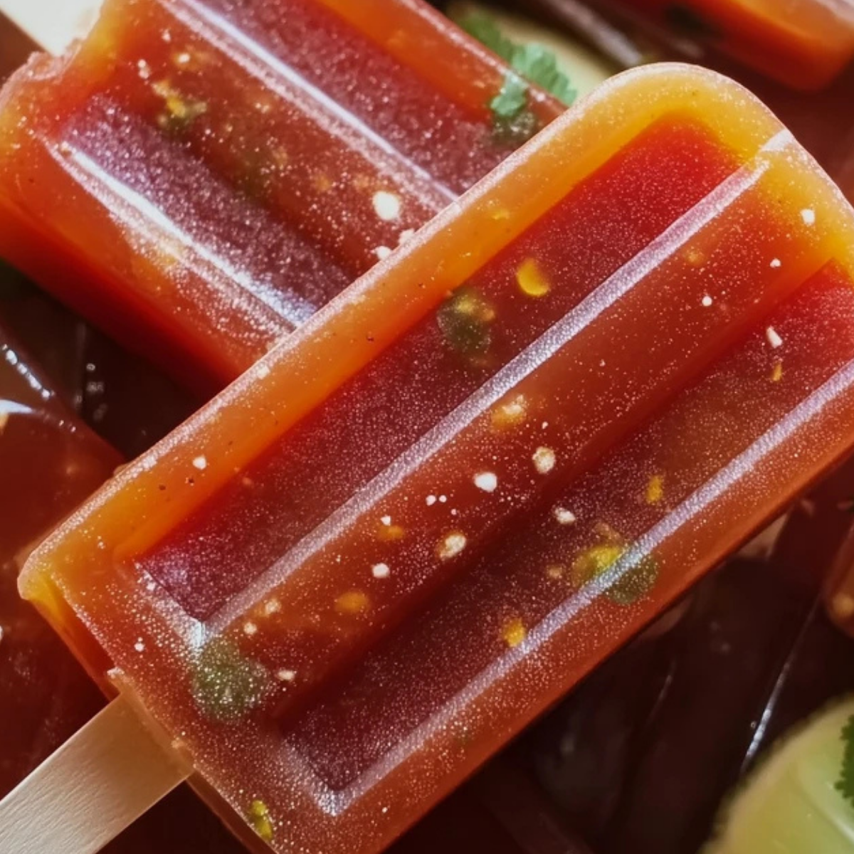 Bloody Mary Popsicles