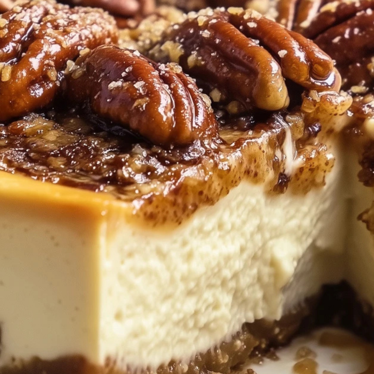 Brown Sugar Pecan Pie Cheesecake