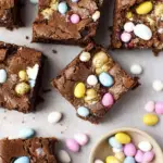 Cadbury Mini Egg Brownies