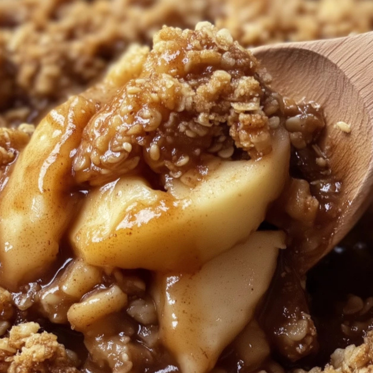 Caramel Apple Crisp
