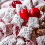 Cherry Cheesecake Puppy Chow