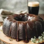 Chocolate Guinness Cake with Chocolate Ganache