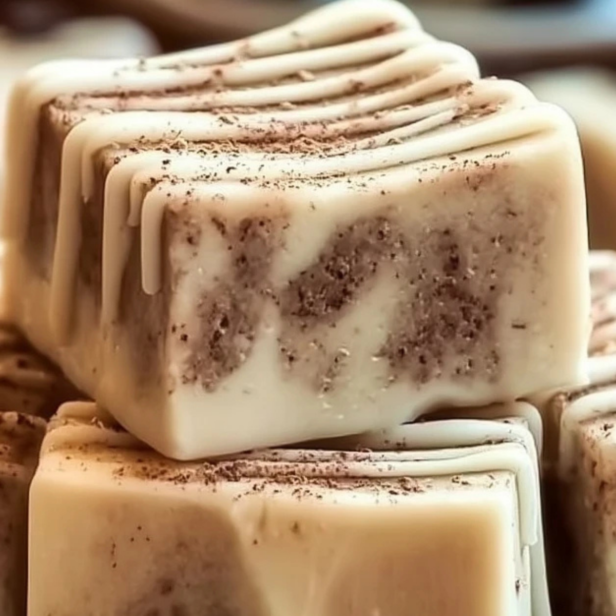 Cinnamon Roll Fudge