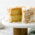Coconut Custard Cake