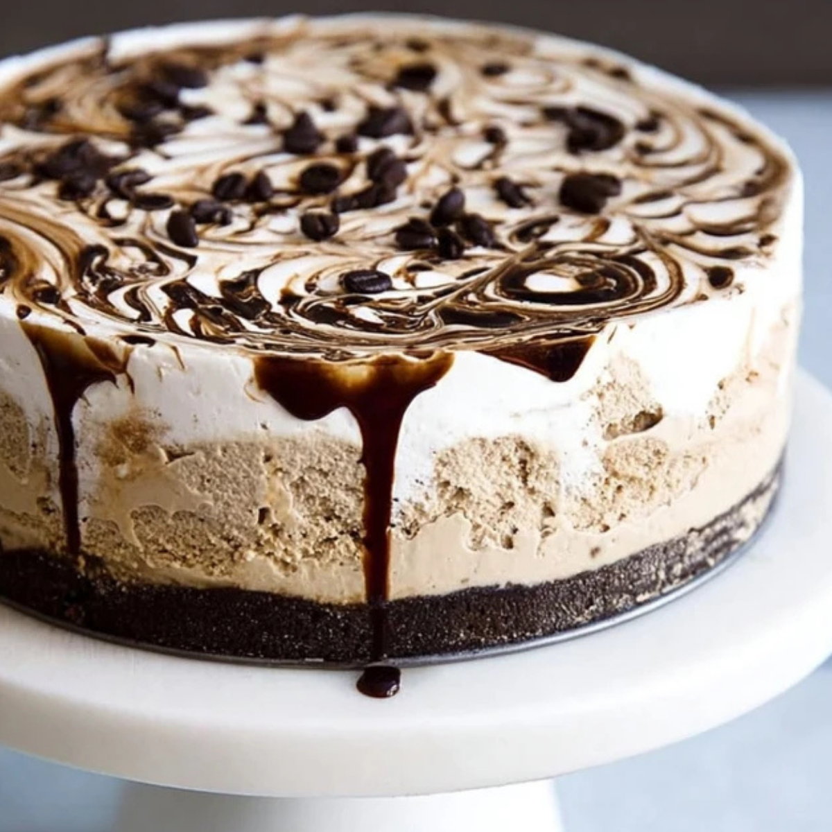 Coffee Ice Cream Cake