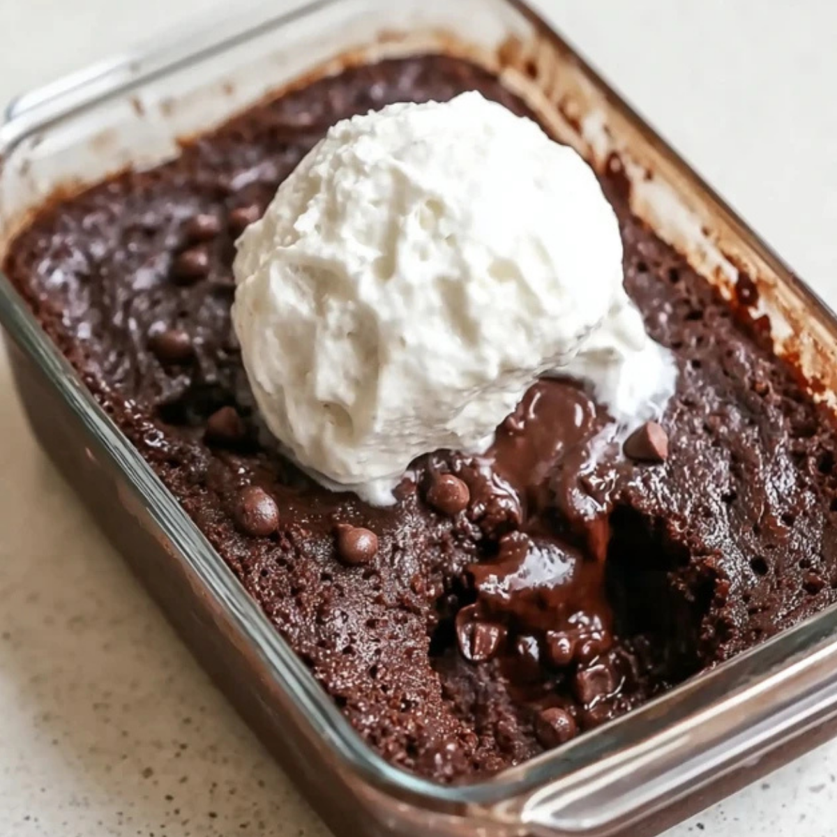 Cottage Cheese Lava Cake