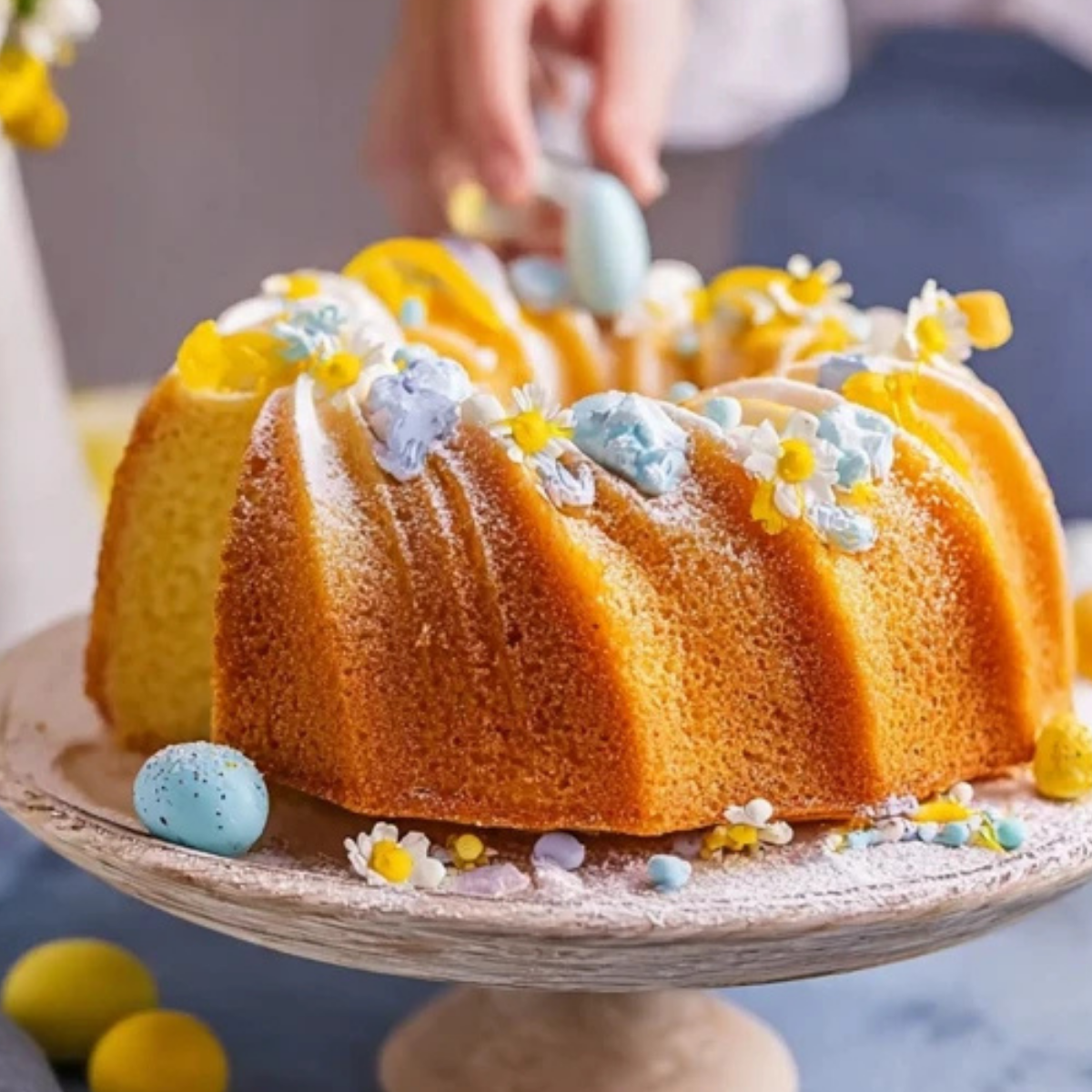 Easter Lemon Bundt Cake