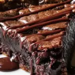 Gooey Brownie Pie