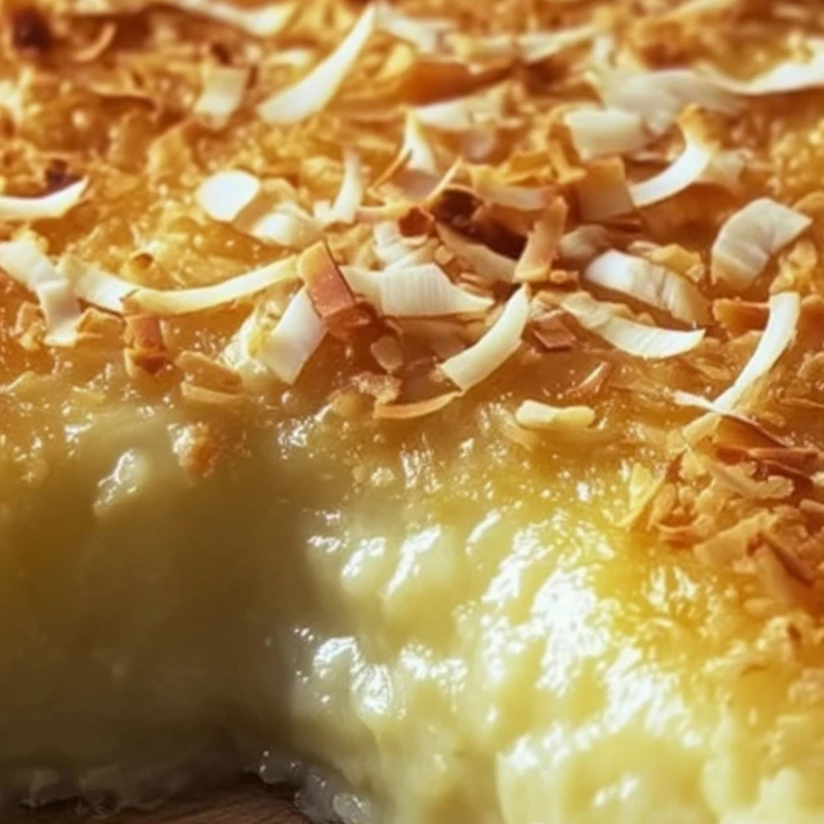 Homemade Coconut Pie