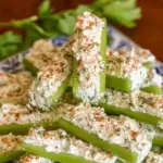 Italian Cream Cheese Stuffed Celery