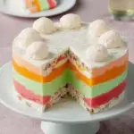 Layered Sherbet Dessert