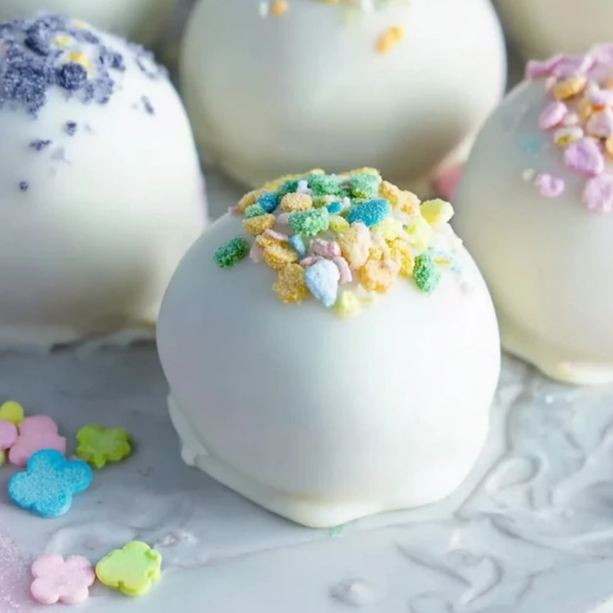 Lucky Charms Oreo Truffles
