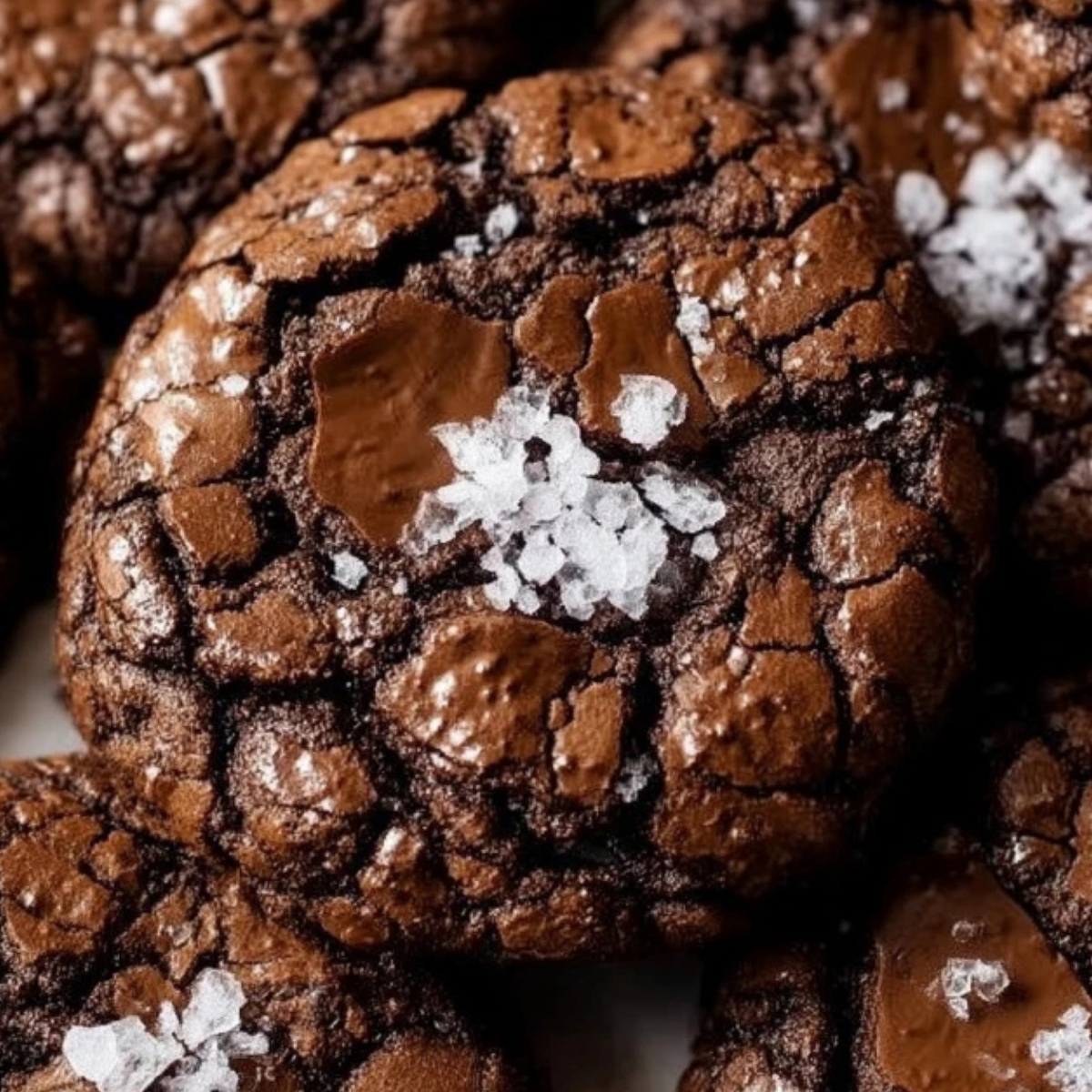 Salted Brownie Cookies