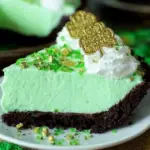 Shamrock Mint Chocolate Pie