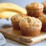 Sourdough Banana Muffins With Discard