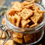 Sourdough Cheese Crackers